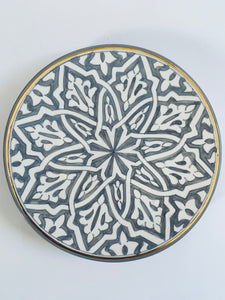 A set of three Dinner plates