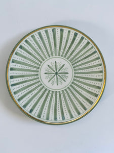 A set of three Dinner plates