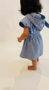 Towel cover up ( blue )